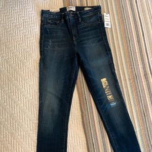William Rast sculpted high rise jeans